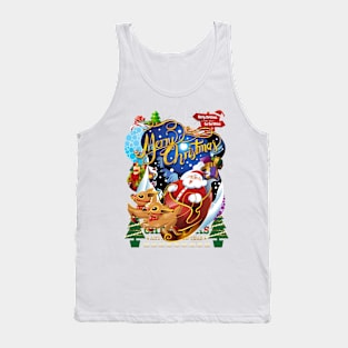 Santa Claus Is Coming to Town Tank Top